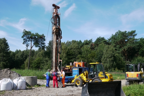 Bohrarbeiten Entnahmebrunnen